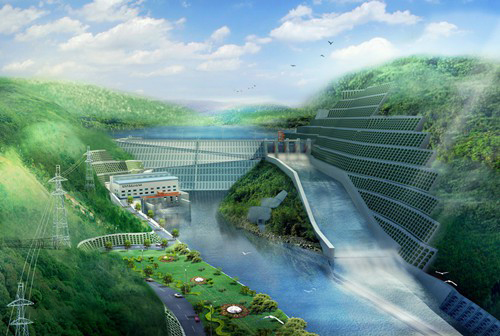 五河老挝南塔河1号水电站项目